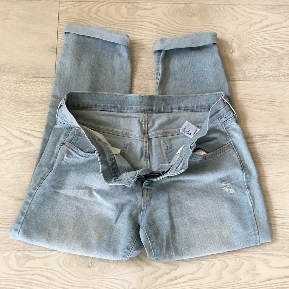 New Old Navy Skinny Boyfriend Night-Out Denim Jean - Picture 3 of 16